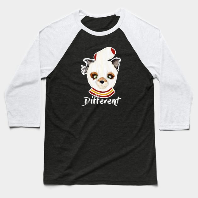 Fantastic Mr Fox - Ash - Different - Barn Shirt USA Baseball T-Shirt by Barn Shirt USA